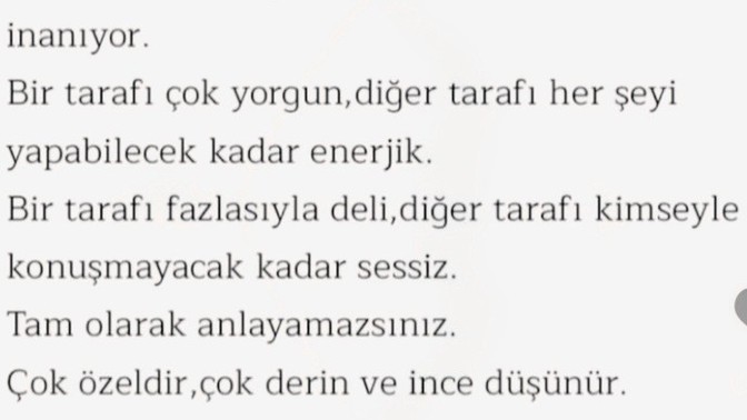 Görselde özellikleri sayılan hangi burçtur?