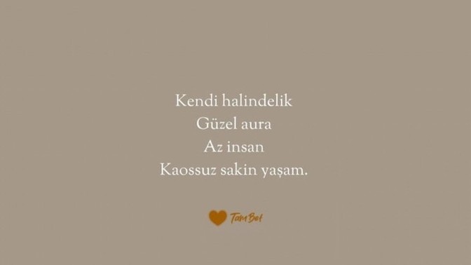 Senin için güzellik nedir?