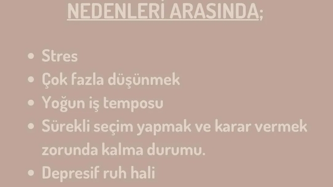 Psikolojik yorgunluk yaşıyor musunuz? Sizi buna iten ana sebepler nelerdir?