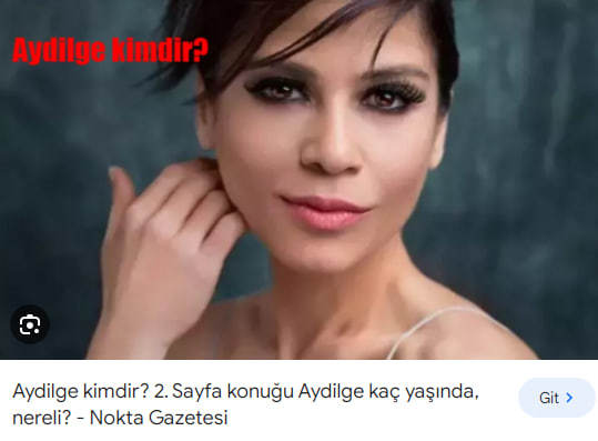 şarkıcı aydilge