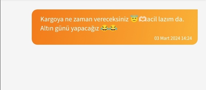 Kargonuz gelirken gözünüz yollarını izliyor mu benim gibi?