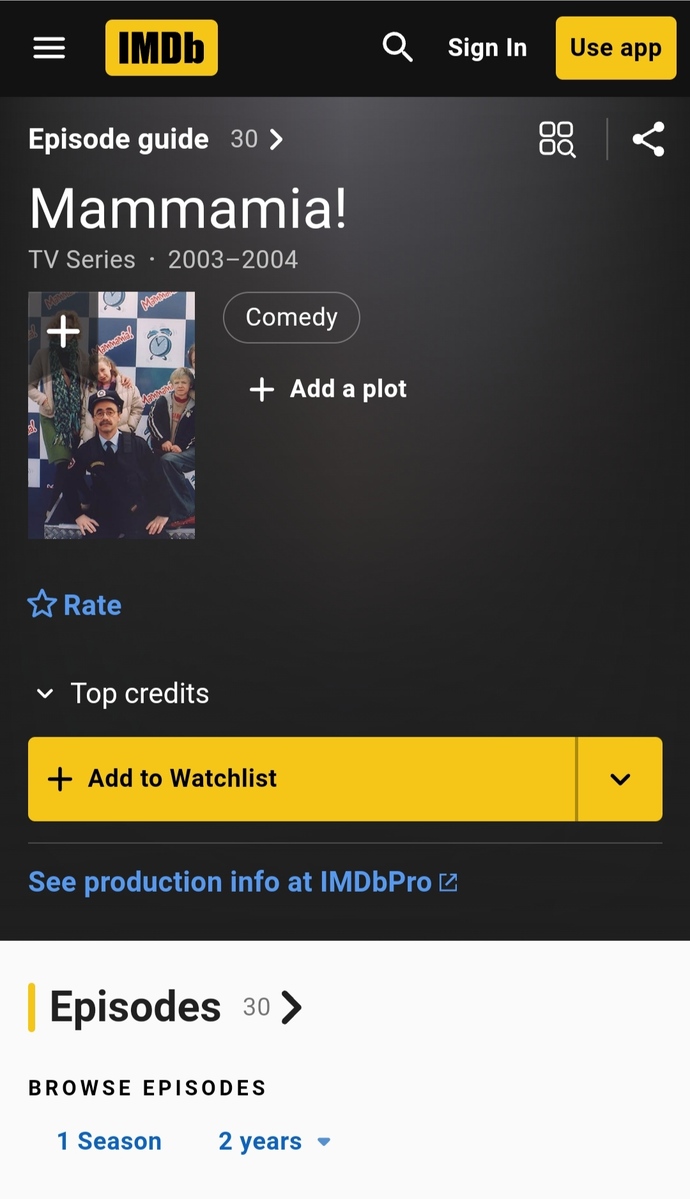 Mammamia TV serisini izleyen kaç kişi var?