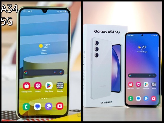 Samsung Galaxy A34 5G mi Samsung Galaxy A54 5G mi?