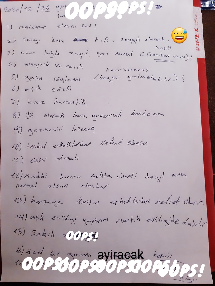 Maddeleri hatırlıyordum bu şekilde yazdığımı hatırlamıyordum😂😂🤭🤭🤷&zwj;♀️