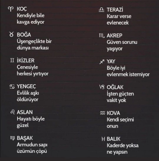 Söyleyin bakalım, burcunuz neden evde kaldı?