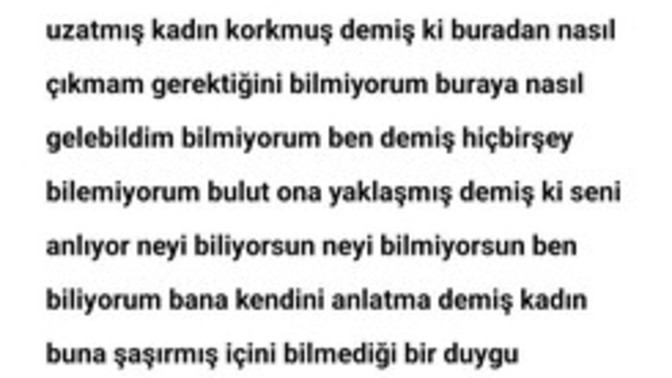 Yorumlamanızı istediğim bir yazı daha yazdım iyi mi ve bu yazının sizde bıraktığı etki nedir?