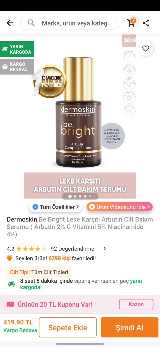 Dermoskin serumlari ya da  güneş kremini kullanan ve memnun kalan var mı ?