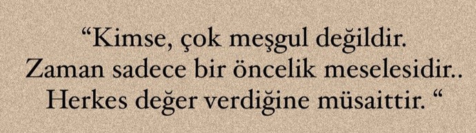 Sevdiğine zaman ayırmak sorumluluk mudur, zorunluluk mudur?