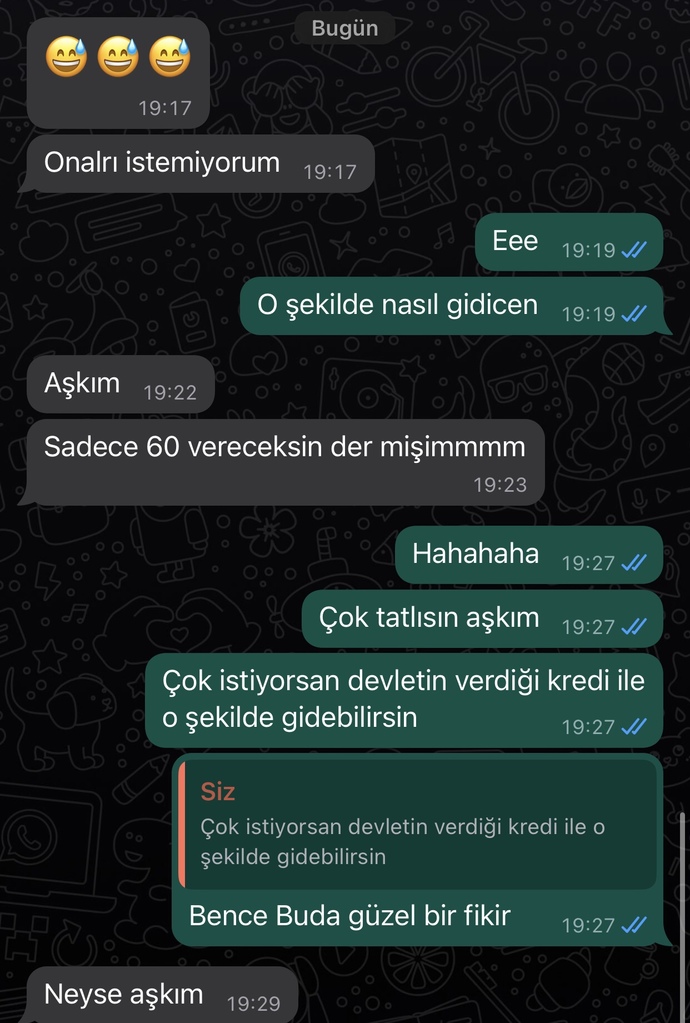 Siz olsanız sözlünüzün bedelli askerlik ücreti için düğünde takılan altınları verir misiniz?
