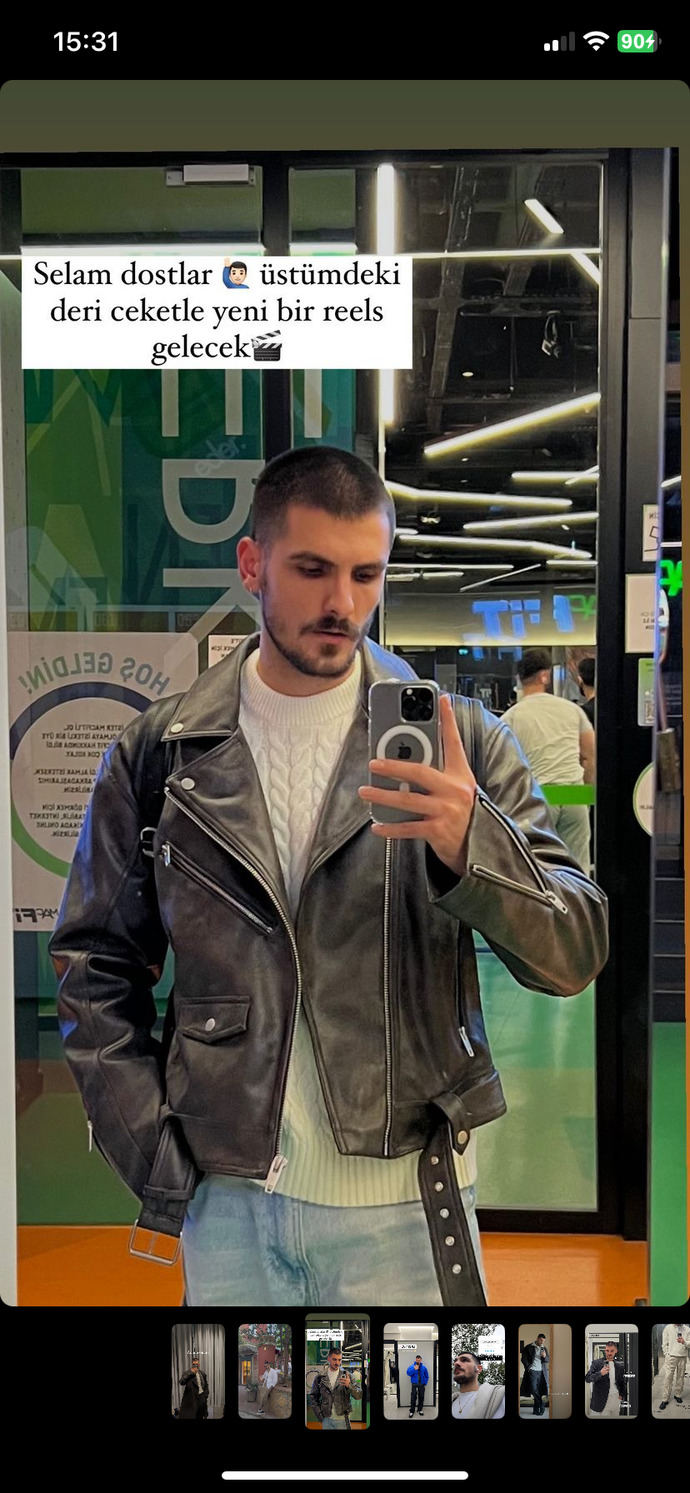 Kankalar zara deri ceket nasıl sizce (görselli)?