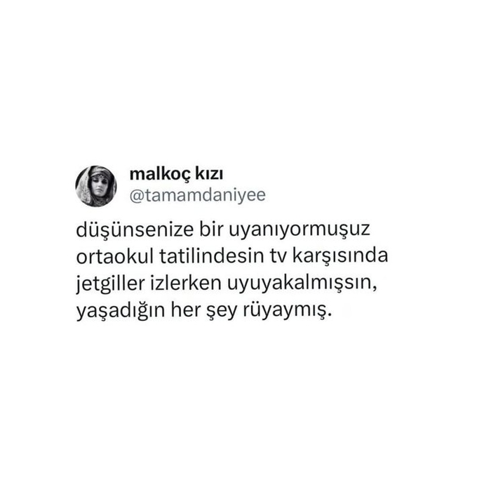 Yaşadığınız her şeyin rüya olmasını ister miydiniz?