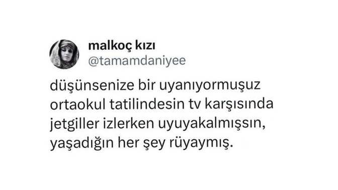 Yaşadığınız her şeyin rüya olmasını ister miydiniz?