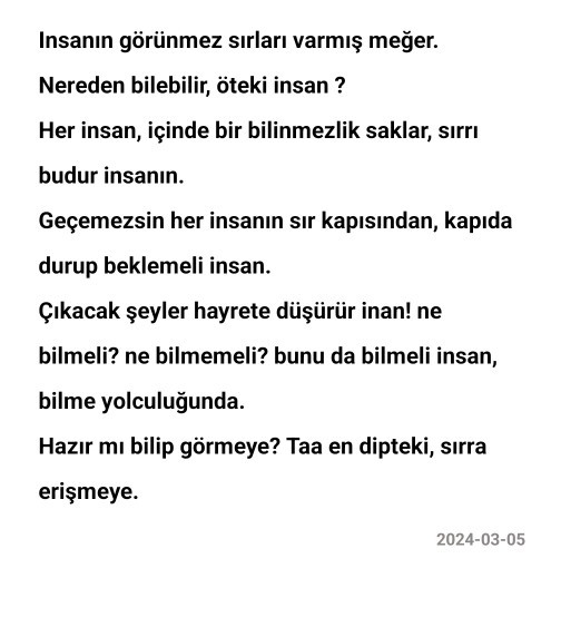 Yorumlayınız lütfen eksiklerim nelerdir?