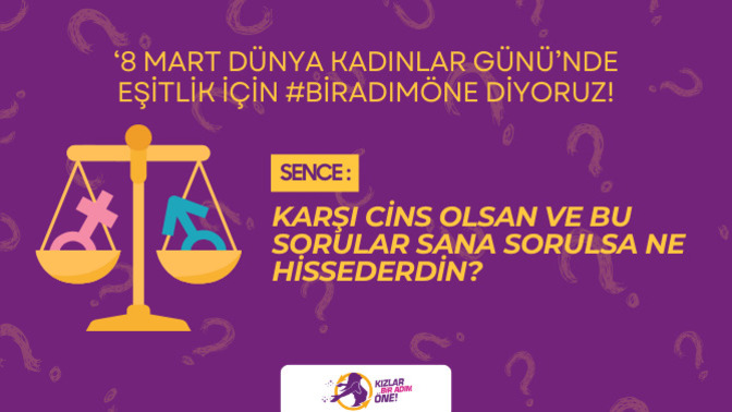 Empati simülasyonu başladı! Karşı cins olsan ve bu sorular sana sorulsa ne hissederdin?