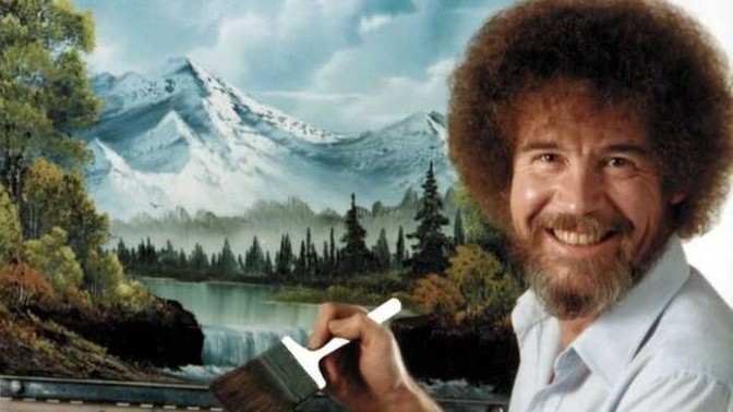 Bob Ross'u hatırlayanlar var mı?