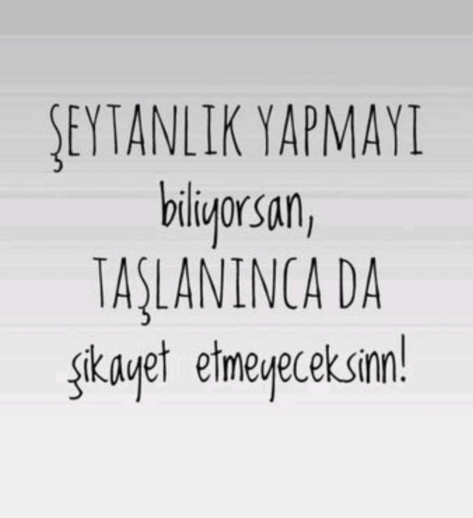 Şeytan taşlamayı sever misiniz?