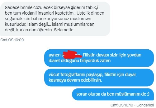 Filistini savunanların böyle GERİ VİTES yapması çok komik değil mi :D?