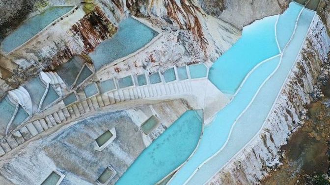 Giresun'daki Göksu ve Kuzalan Travertenlerini duymuş muydunuz?