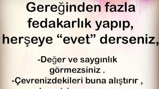 Kimler için neyi feda ettin?