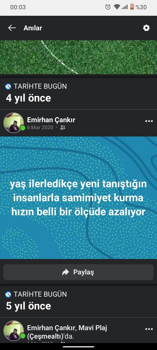 Yas ilerledikçe cevrendeki insanlar azaldı mi?
