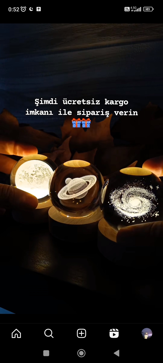 Bi gece lambasına aşık olmazsın be kızım 🫠🫠