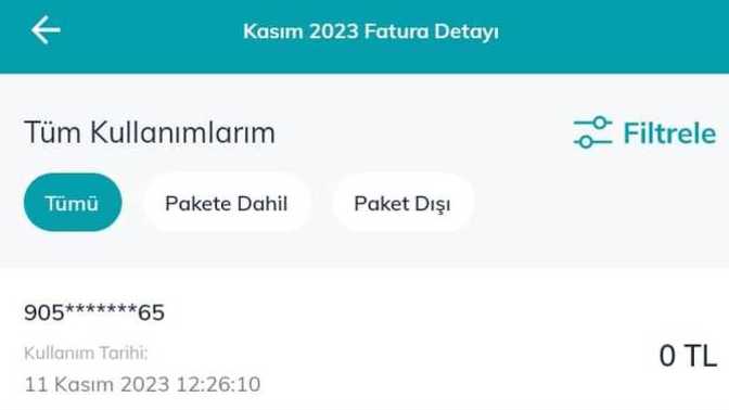 Türk Telekom fatura detaylarında aradığım numaraları nasıl görebilriim?