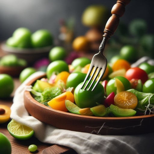 Kahvaltıda erik salatası sever misiniz?
