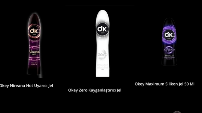 Okey markasının kayganlaştırıcılarından deneyimlediniz mi? Eğer öyleyse, favori ürününüz hangisi?