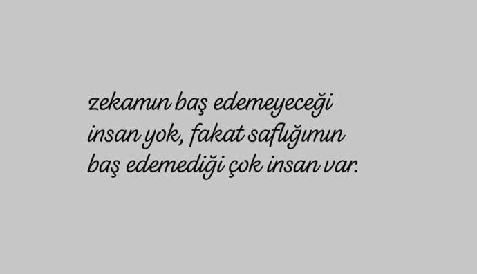 Saf olduğunuzu düşünüyor musunuz?