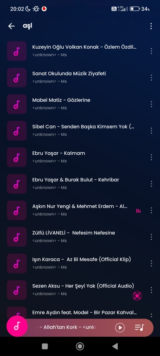İçinize oturan bir şarkı var mı?