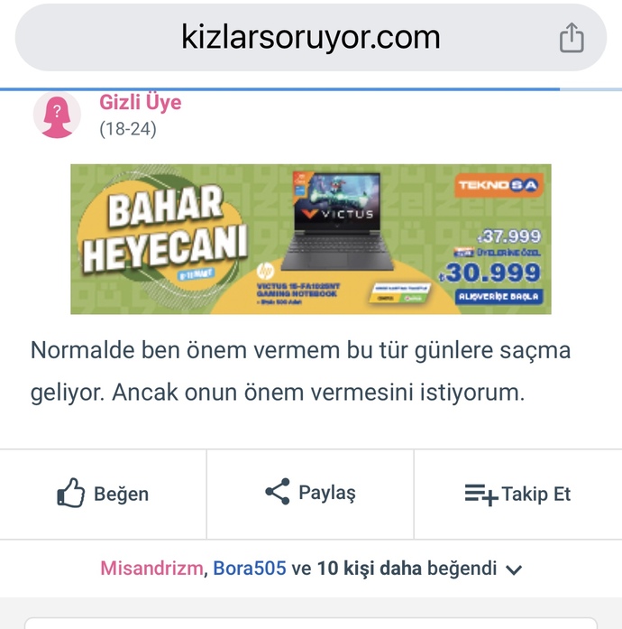 Kadınlar günümü kutlamayan bir sevgilim var. Normal mi karşılamalıyım?