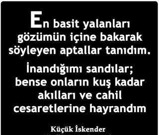Söylenen her söze kolayca inanır mısınız?
