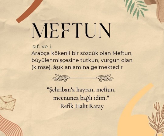 Siz neye meftunsunuz?