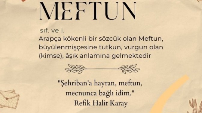 Siz neye meftunsunuz?