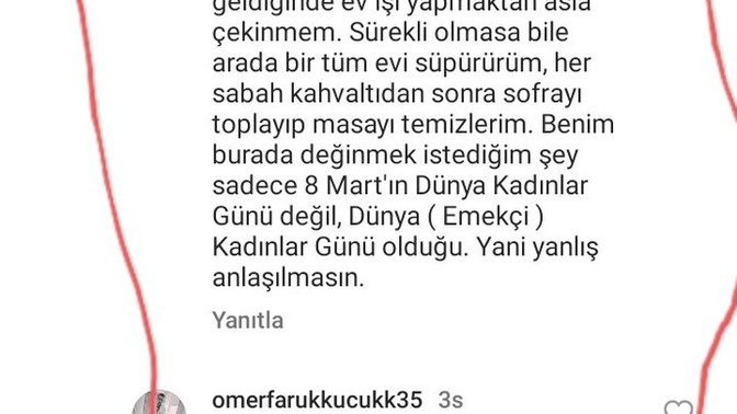 Özellikle kız arkadaşlara soruyorum: Sizce yorumlarımda ve düşüncelerimde haksız mıyım?