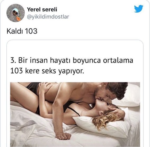 En son ne zaman seks yaptın?