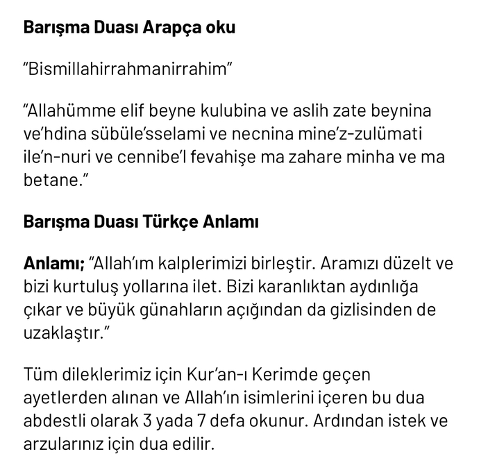 Ritüel yapmam lazım var mı faydasını gören?