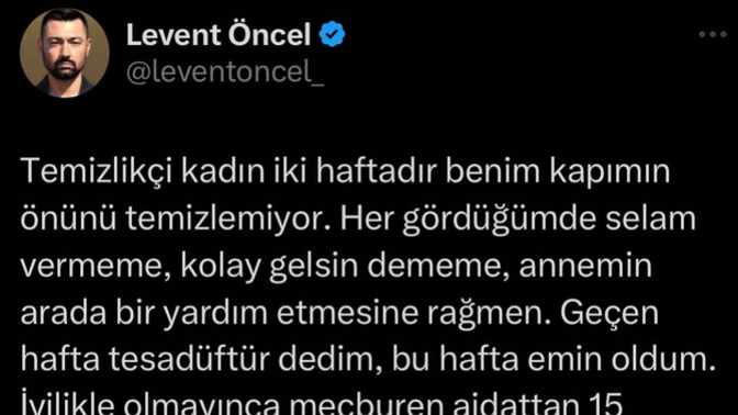 Bu ülkede işler iyilikle hallolmuyor mu?