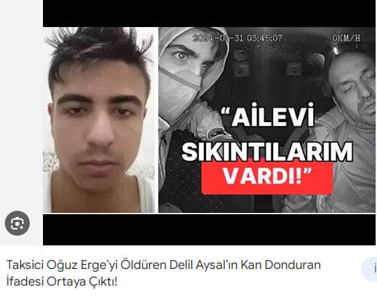 İzmirde taksiciyi öldüren katilin koç burcu çıkması tesadüf mü ateyisler?