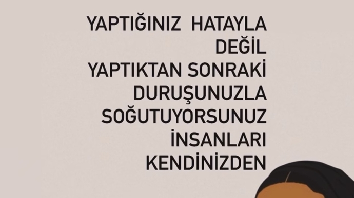 Yaptığınız hatayla övünür müsünüz?