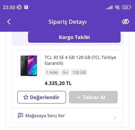 İnternetten en son ne aldınız?