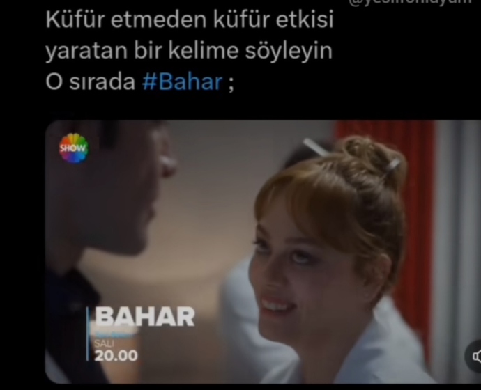 Küfür etmeden küfür etkisi yaratan bir cümle söyler misiniz?