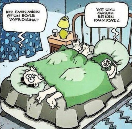 Bu gecede yanlız uyuyanları görelim bakalım kimler?