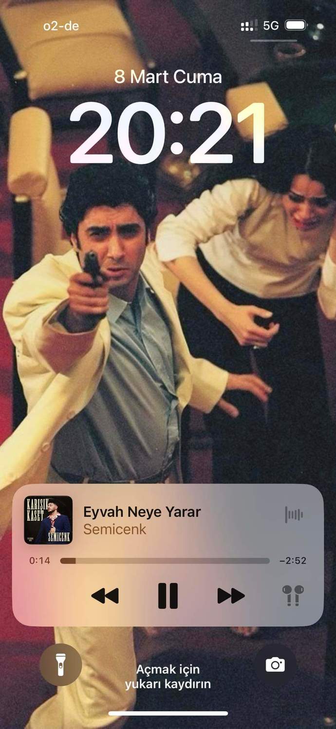 Kilit ekranınızda ne var?