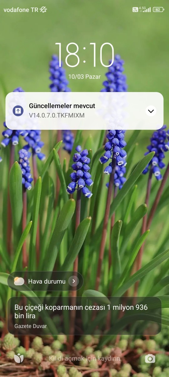 Kilit ekranınızda ne var?