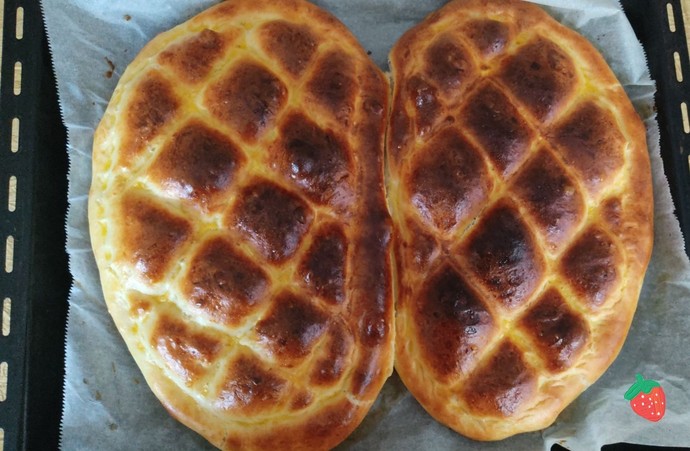 İlk defa pide yaptım, olmuş mudur sizce 🤭🙂🍓?