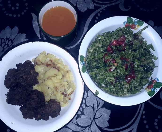 Akşam yemek menünüzde neler var, ne yediniz?