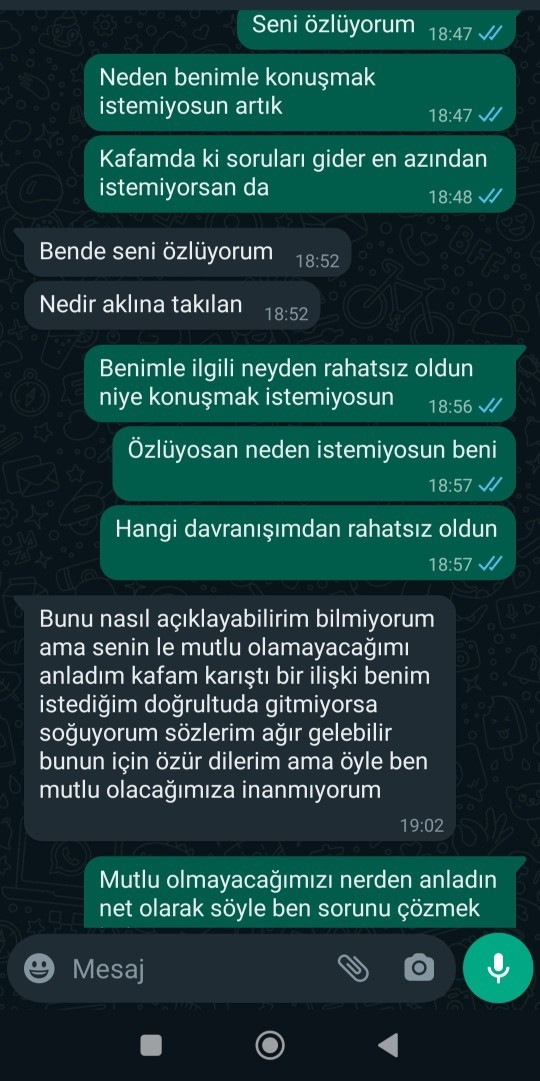 Bu konuşma ne anlatıyor şimdi?