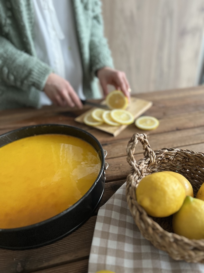 Limonlu Cheesecake yaptım. Nasıl olmuş?
