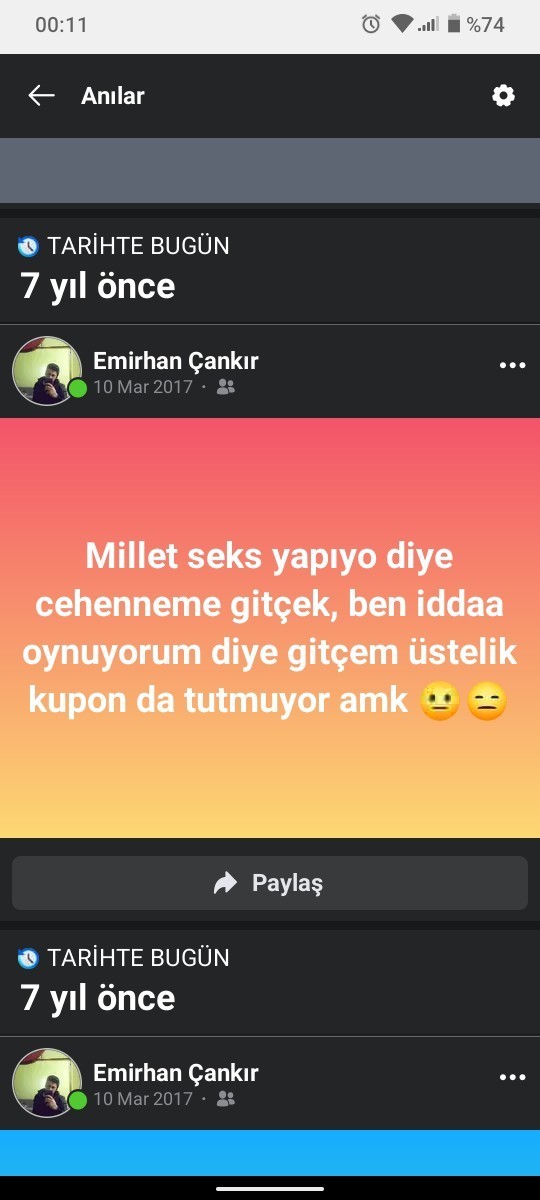 Ne icin cehenneme gidersin sence?